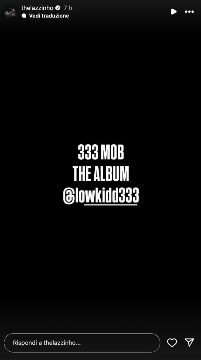 Lazza 333 mob album